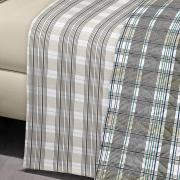 Jogo de Cama Queen Percal 180 fios 100% Algodo - Paul Cinza - Santista