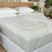 Pillow Top efeito Pele de Carneiro Solteiro Fibra Siliconizada Super Volumosa 600 gramas/m - Sherpa - Dui Design