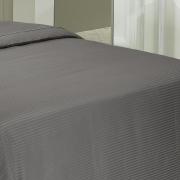 Enxoval Casal com Capa de Edredom 7 peas Cetim de Algodo 300 fios - Platinum Grafite - Dui Design