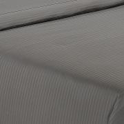Enxoval Casal com Capa de Edredom 7 peas Cetim de Algodo 300 fios - Platinum Grafite - Dui Design