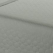 Kit: 1 Cobre-leito Casal + 2 porta-travesseiros Cetim de Algodo 300 fios - Platinum Verde - Dui Design