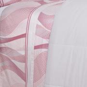 Jogo de Cama King Percal 180 fios - Platinus Rosa Velho - Dui Design
