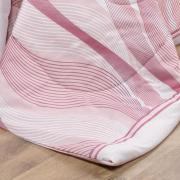 Edredom King Percal 180 fios - Platinus Rosa Velho - Dui Design