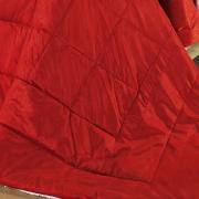 Kit: 1 Edredom Queen Plush e Pele de Carneiro + 2 Porta-travesseiros - Plush Sherpa Vermelho - Dui Design