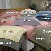 Porta-travesseiro Avulso Percal 200 fios 100% Algodo - Vita Cores - Dui Design