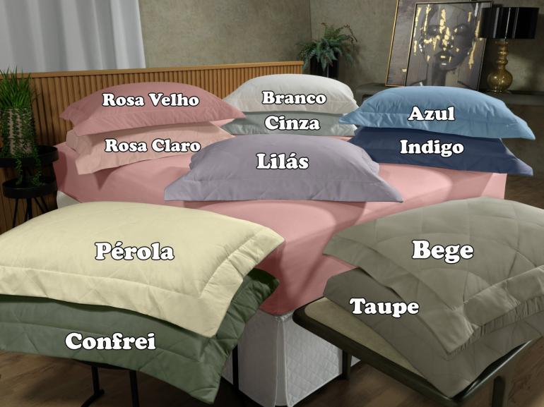 Porta-travesseiro Avulso Percal 200 fios 100% Algodo - Vita Cores - Dui Design
