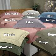 Porta-travesseiro Avulso Percal 200 fios 100% Algodo - Vita Cores - Dui Design