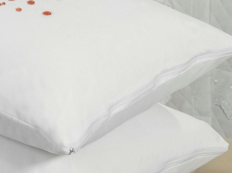 Protetor de travesseiro avulso impermevel Percal 200 fios 100% Algodo - Dui Design