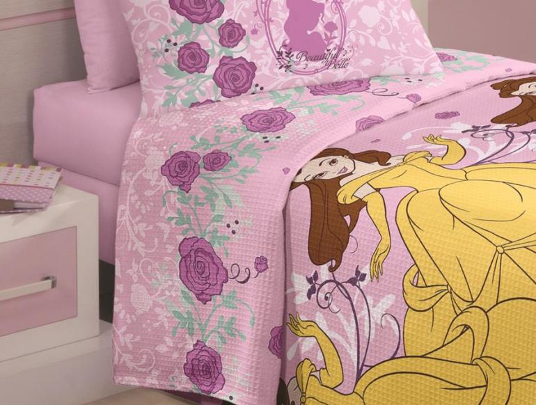 Jogo de cama Infantil Solteiro Princesas Disney Santista