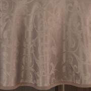 Toalha de Mesa Fcil de Limpar Redonda 160cm - Princess Noz Moscada - Dui Design