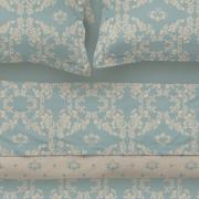Jogo de Cama Casal Percal 180 fios 100% Algodo - Provence - Artex