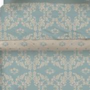Kit: 1 Cobre-leito Casal + 2 Porta-travesseiros Percal 180 Fios 100% Algodo - Provence - Artex