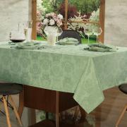 Toalha de Mesa Fcil de Limpar Retangular 6 Lugares 160x220cm - Provence Verde Claro - Dui Design