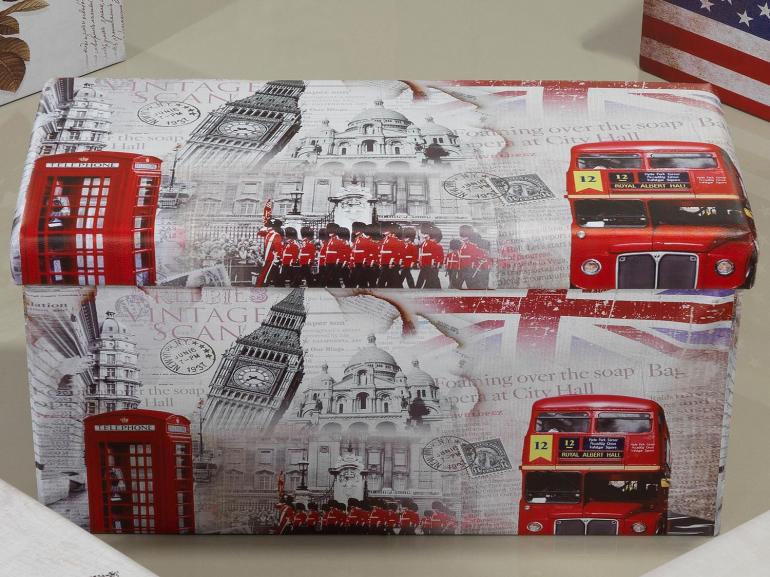 Puff Ba Retangular Desmontvel Corino PVC 76x38x38cm - Travel - Dui Design