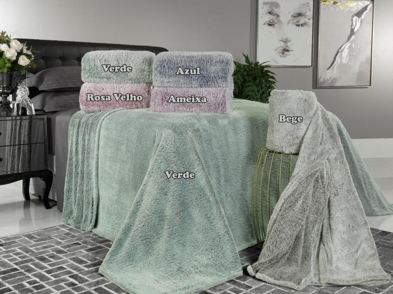 Cobertor Avulso King com efeito Pele de Coelho - Rabbit - Dui Design