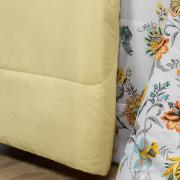 Jogo de Cama Casal Percal 180 fios - Raila Marfim - Dui Design