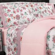 Jogo de Cama Queen Percal 180 fios - Raila Vintage - Dui Design