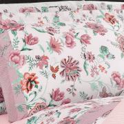 Jogo de Cama Queen Percal 180 fios - Raila Vintage - Dui Design