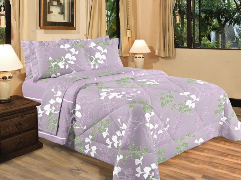 Jogo de Cama Queen Percal 200 fios 100% Algodo - Ramos - Sultan