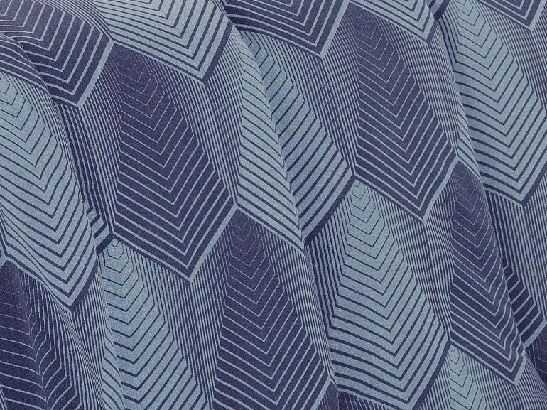Edredom Casal Percal 200 fios - Raven Azul - Dui Design