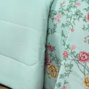 Enxoval King com Edredom 5 peas 150 fios - Renata Menta - Dui Design