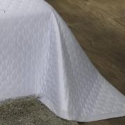 Kit: 1 Cobre-leito Casal + 2 porta-travesseiros Cetim de Algodo 300 fios - Sabine Lils - Dui Design