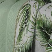 Kit: 1 Cobre-leito Casal + 2 Porta-travesseiros 150 fios - Salinas Verde - Dui Design