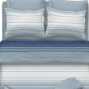 Jogo de Cama Solteiro Percal 180 fios 100% Algodo - Sky - Artex