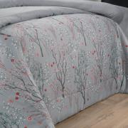 Jogo de Cama Casal Cetim 300 fios - Sonique Cinza - Dui Design
