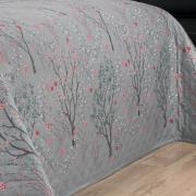 Kit: 1 Cobre-leito Queen + 2 porta-travesseiros Cetim 300 fios - Sonique Cinza - Dui Design