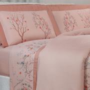 Jogo de Cama Queen Cetim 300 fios - Sonique Ros - Dui Design