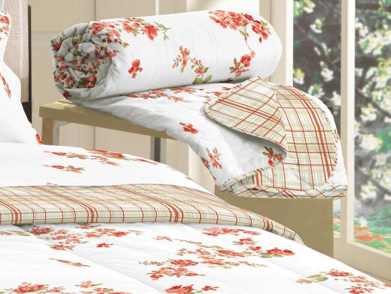 Jogo de Cama Queen 150 fios 100% Algodo - Sophia - Teka