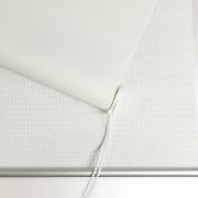Persiana Rolo - Tecido Tela Solar 5% Altura de 2,20m e 1,40m de Largura - Sunset Branco - Dui Design