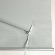 Persiana Rolo - Tecido Tela Solar 5% Altura de 1,60m e 1,40m de Largura - Sunset Cinza Mescla - Dui Design
