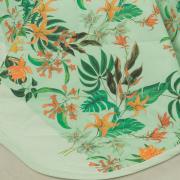 Kit: 1 Cobre-leito Casal + 2 Porta-travesseiros Percal 180 fios - Taiti Verde - Dui Design