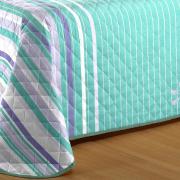 Jogo de Cama Casal 100% algodo - Talya Verde gua - Sultan