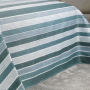 Kit: 1 Cobre-leito Casal Bouti de Microfibra Ultrasonic Estampada + 2 Porta-travesseiros - Teodor Granite - Dui Design