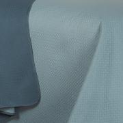Kit: 1 Cobre-leito Queen Bouti de Microfibra Ultrasonic + 2 Porta-travesseiros - Toquio Azul - Dui Design