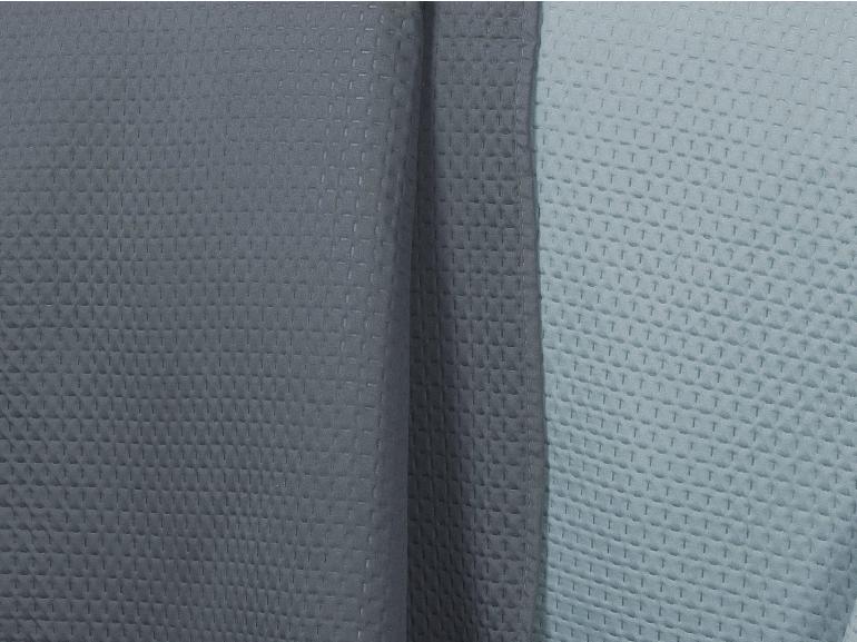 Kit: 1 Cobre-leito Casal Bouti de Microfibra Ultrasonic + 2 Porta-travesseiros - Toquio Azul - Dui Design