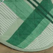 Enxoval King com Cobre-leito 7 peas Percal 200 fios - Toronto Verde - Dui Design