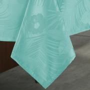 Toalha de Mesa Fcil de Limpar Retangular 8 Lugares 160x270cm - Tropicale Turquesa - Dui Design