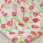 Edredom King 150 fios - Tulipa Rosa - Dui Design