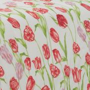 Edredom Casal 150 fios - Tulipa Rosa - Dui Design