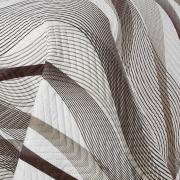 Kit: 1 Cobre-leito Solteiro Bouti de Microfibra Ultrasonic Estampada + 1 Porta-travesseiro - Twister Taupe - Dui Design