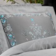 Jogo de Cama King Cetim 300 fios - Valncia Cinza - Dui Design