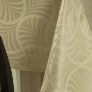 Toalha de Mesa Fcil de Limpar Retangular 6 Lugares 160x220cm - Venetian Champagne - Dui Design