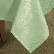 Toalha de Mesa Fcil de Limpar Retangular 6 Lugares 160x220cm - Vernom Verde Claro - Dui Design