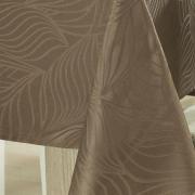 Toalha de Mesa Fcil de Limpar Retangular 6 Lugares 160x220cm - Vernon Tabaco - Dui Design
