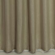 Cortina Blackout com Linho - 1,70m de Altura - Para Varão entre 1,80m e 2,00m de Largura - Viena Bege - Dui Design