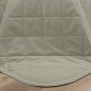 Kit: 1 Cobre-leito Casal + 2 Porta-travesseiros Percal 200 fios - Vita Bege - Dui Design